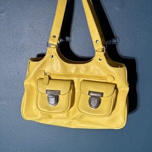 Source Unknown Yellow Shoulder Bag